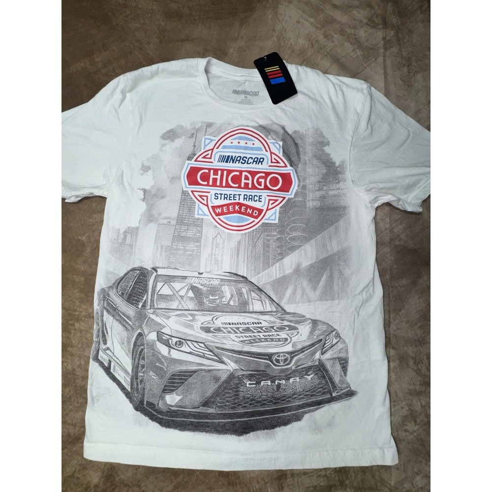 Nascar Chicago Street race Tshirt Crew neck Medium
